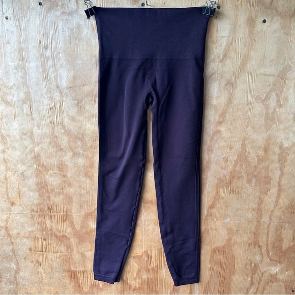 Spanx Look at Me Now Purple Seamless High Waist Leggings - Picture 3 of 8